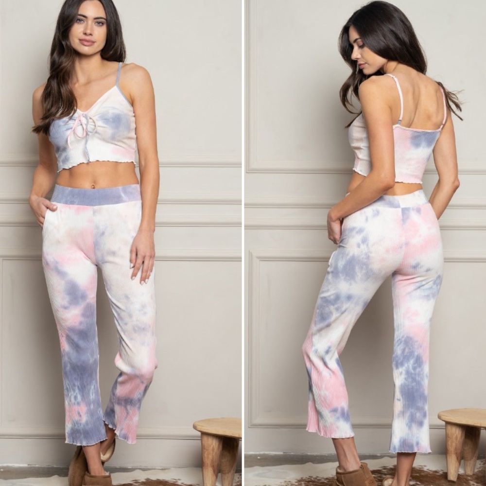 Tie Dye 2 piece set top & Bottom